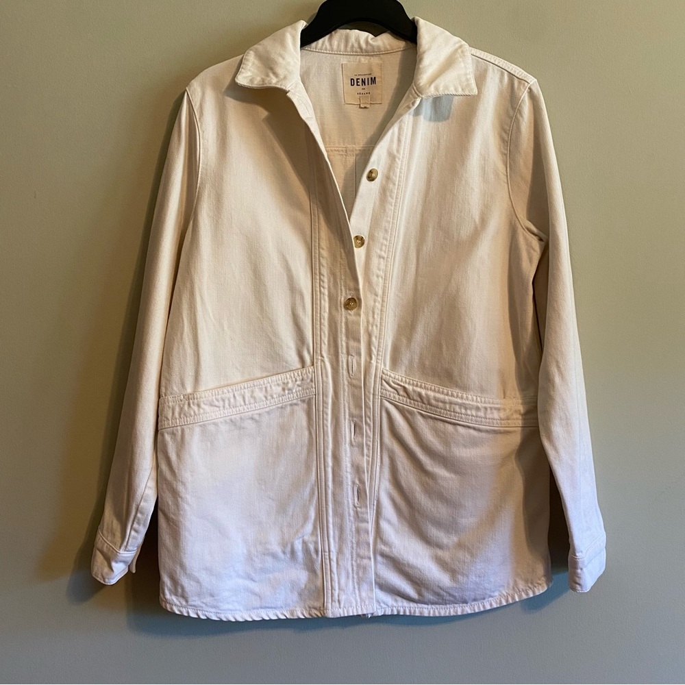 Sezane Cream Utility Jacket - Picture 6 of 16